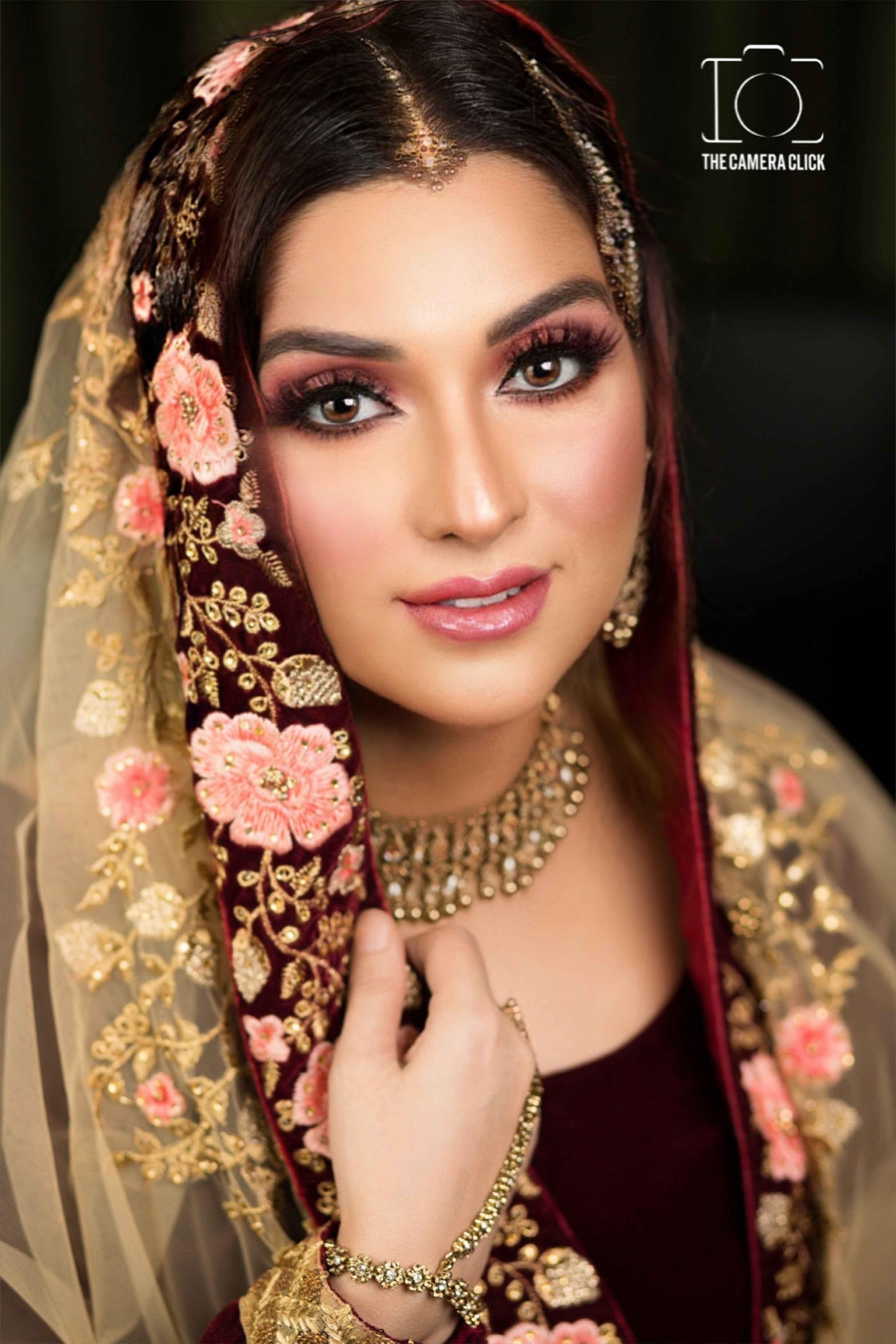 Brides makeup